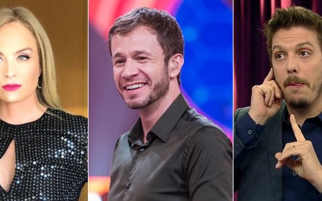 Angélica, Tiago Leifert e Fábio Porchat: Quem deve comandar a próxima edição do Big Brother Brasil? - REPRODUÇÃO/INSTAGRAM