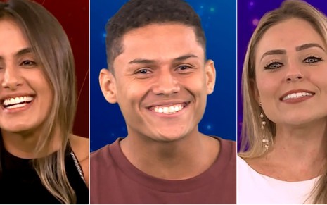 Carol Peixinho, Danrley e Paula estão ameaçados de sair do Big Brother Brasil 19: quem deve ser eliminado? - REPRODUÇÃO/TV GLOBO
