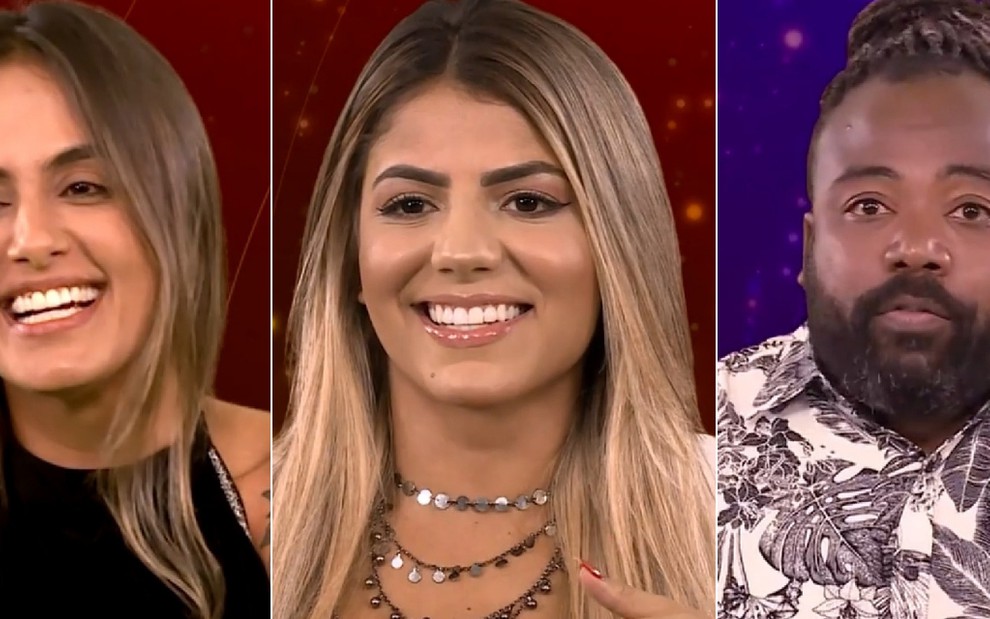 Carol Peixinho, Hariany e Rodrigo estão ameaçados de sair do Big Brother Brasil 19: quem deve ser eliminado? - REPRODUÇÃO/TV GLOBO