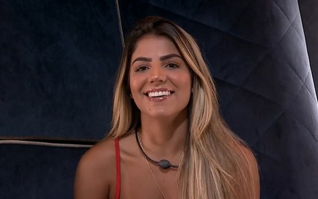No paredão quádruplo, Hariany desponta como a quedirinha do público do Big Brother Brasil: mais de 30% dos votos - REPRODUÇÃO/TV GLOBO