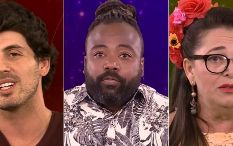 Maycon, Rodrigo e Tereza estão ameaçados de sair do Big Brother Brasil 19 nesta semana: Quem será eliminado? - REPRODUÇÃO/TV GLOBO