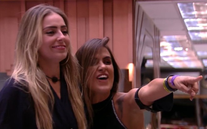 Paula e Carol Peixinho estão na disputa pelo prêmio de R$ 1,5 milhão do BBB19: reality chega ao fim em 12 de abril - REPRODUÇÃO/TV GLOBO