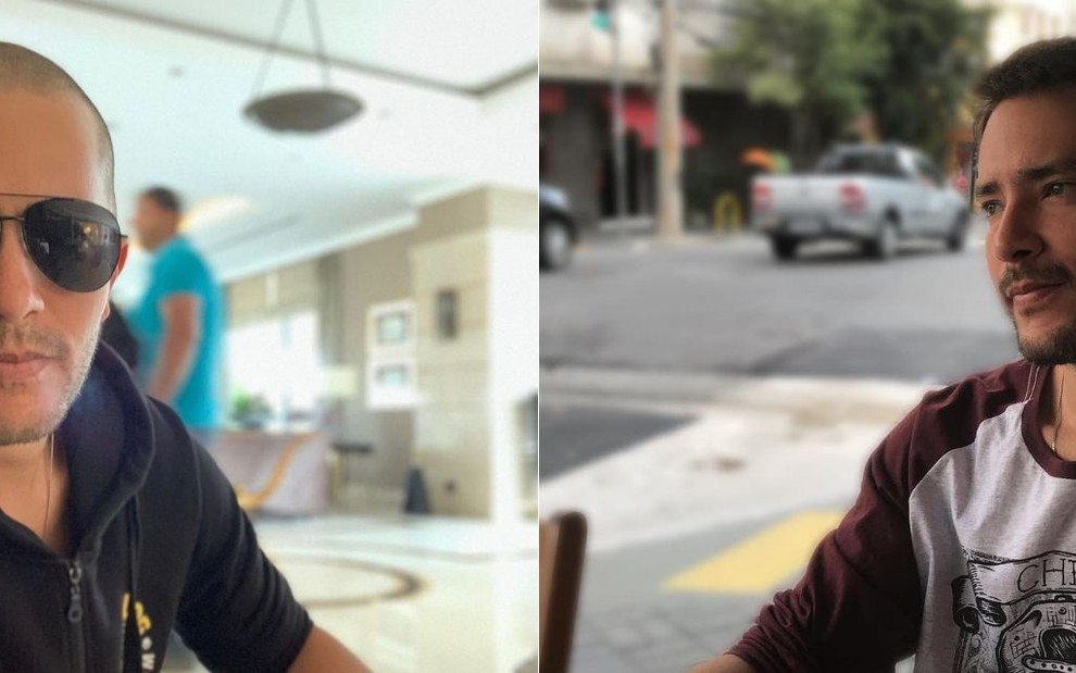 Após dez meses longe do Instagram, Bento Ribeiro reapareceu de óculos escuros e com os cabelos raspados - REPRODUÇÃO/INSTAGRAM