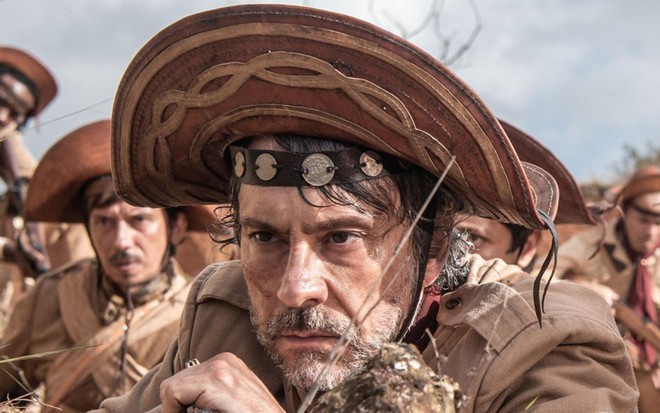 Alexandre Nero como Miguel Ignácio na novela Guerreiros do Sol - DIVULGAÇÃO/TV GLOBO