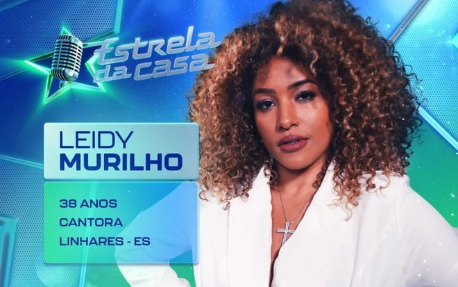 Leidy Murilho em foto de apresentação do Estrela da Casa - DIVULGAÇÃO/TV GLOBO