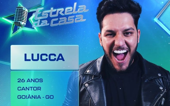 Lucca em foto de apresentação do Estrela da Casa - DIVULGAÇÃO/TV GLOBO