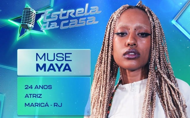 Muse Maya em foto de apresentação do Estrela da Casa - DIVULGAÇÃO/TV GLOBO