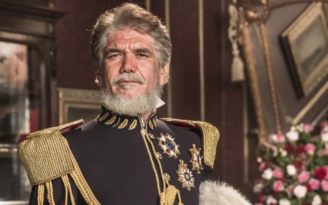 Jackson Antunes interpreta Duque de Caxias em Nos Tempos do Imperador - JOÃO MIGUEL JÚNIOR/TV GLOBO