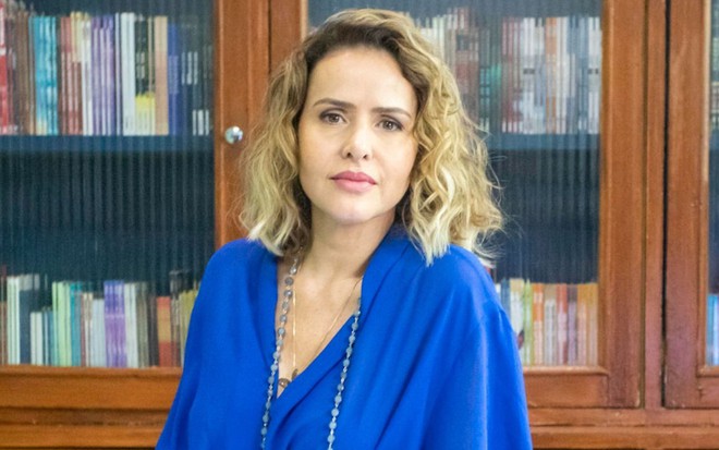 Leona Cavalli interpreta Gladys na novel Terra e Paixão - PAULO BELOTE/TV GLOBO