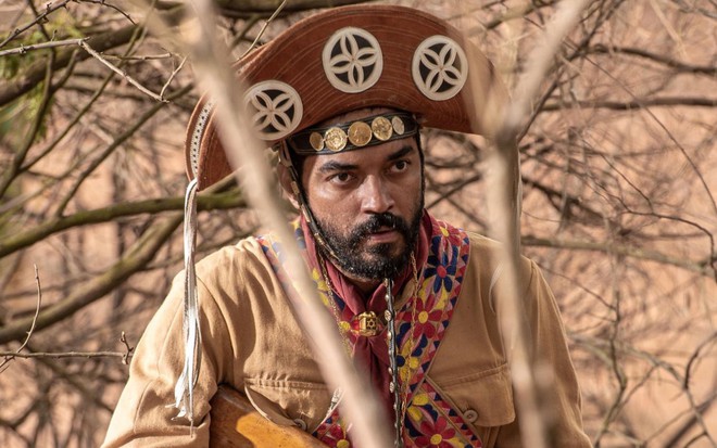 Thomás Aquino como Josué na novela Guerreiros do Sol - DIVULGAÇÃO/TV GLOBO