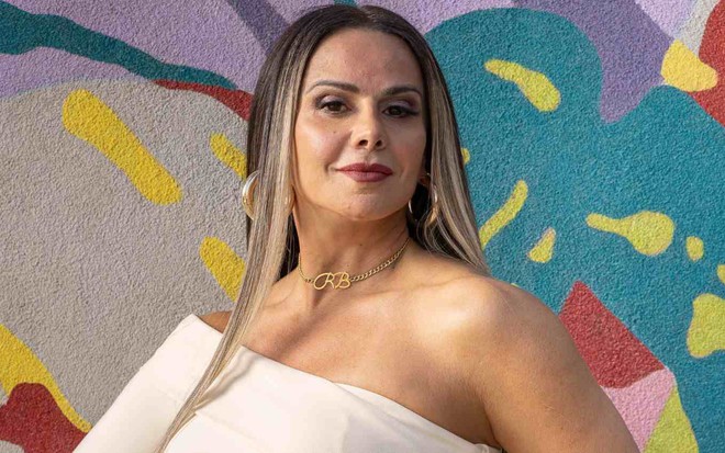 Viviane Araujo como Rosana na novela Volta por Cima - DIVULGAÇÃO/TV GLOBO