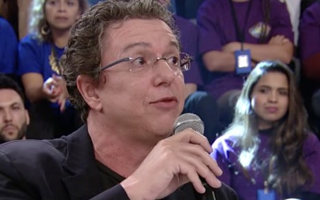 José Bonifácio de Oliveira, o Boninho, durante participação no Show dos Famosos, em abril deste ano - Reprodução/TV Globo