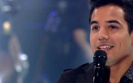 Bruno Gadiol durante apresentação na temporada do ano passado do The Voice Brasil - Reprodução/Globo