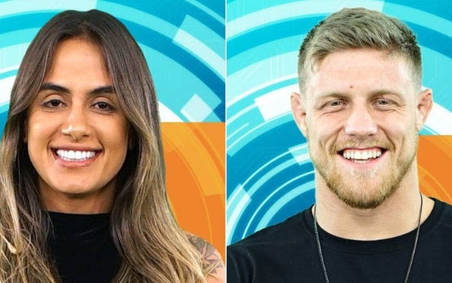 Carolina Peixinho e Fábio Agnes Alano: participantes confirmados no BBB19 revelaram bizarrices - DIVULGAÇÃO/TV GLOBO