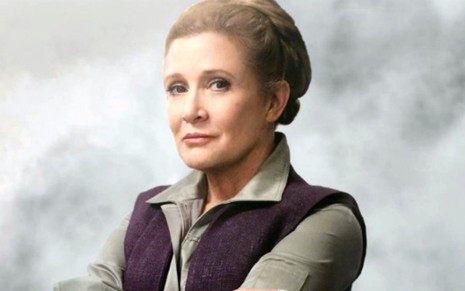 Carrie como Princesa Leia em Star Wars, o papel mais marcante de sua carreira - Divulgação