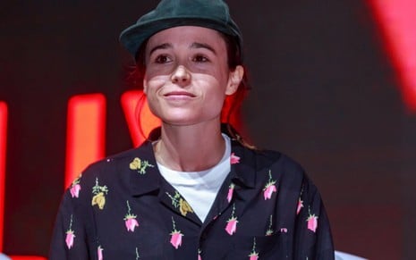 A atriz Ellen Page faz aparição surpresa em painel da CCXP sobre a série The Umbrella Academy - Fotos: Divulgação/Netflix