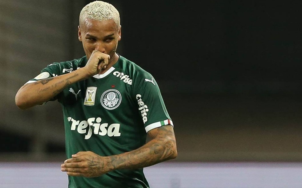 O Palmeiras do atacante Deyverson encara o Internacional pelas quartas de final da Copa do Brasil - CESAR GRECO/AGÊNCIA PALMEIRAS