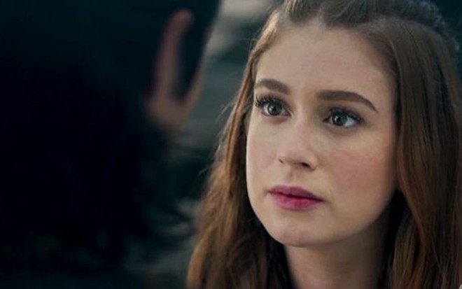 Marina Ruy Barbosa (Amália) em Deus Salve o Rei; mocinha se casará nesta terça (6) - Reprodução/TV Globo