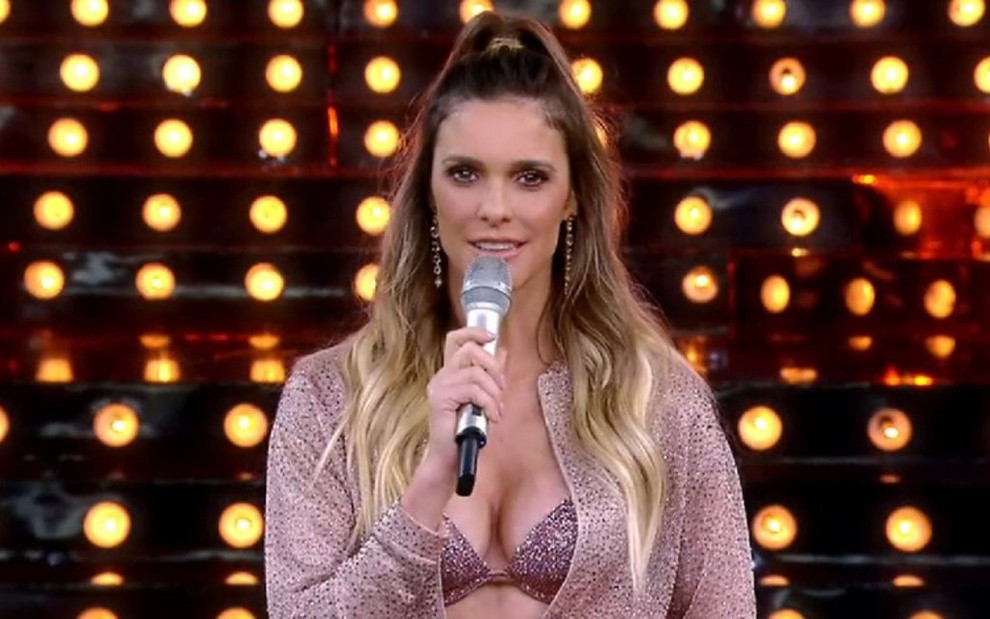 Fernanda Lima no último programa da 11ª temporada do Amor & Sexo: não vingou no Ibope - REPRODUÇÃO/TV GLOBO