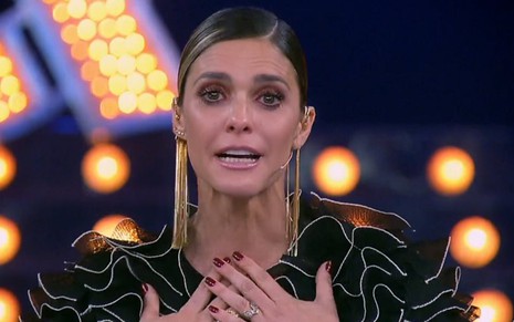 Fernanda Lima chorou na edição de terça (23) do Amor & Sexo, que teve pior audiência da história - REPRODUÇÃO/TV GLOBO