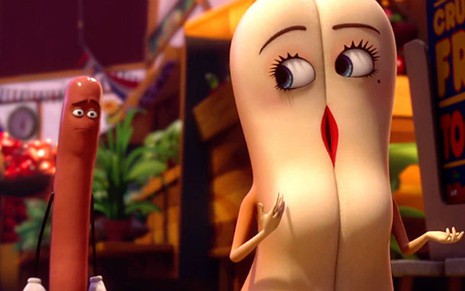 Os protagonistas de Festa da Salsicha, animação que foi criticada por telespectadores da HBO - Divulgação