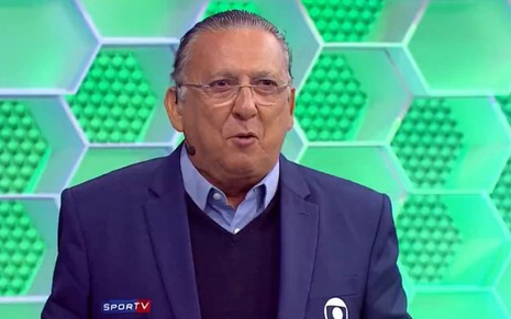 Galvão Bueno comandará as transmissões mais importantes da Globo durante a Copa América - REPRODUÇÃO/TV GLOBO