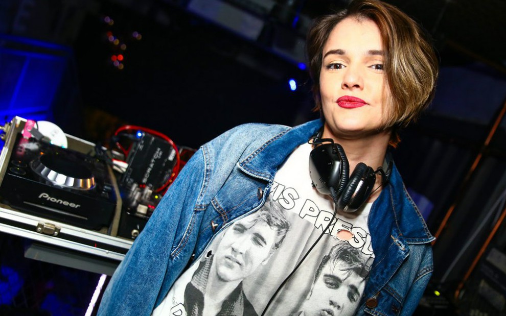 Giordanna Forte em uma festa em que trabalhou como DJ no Rio de Janeiro, em outubro de 2018 - Reprodução/Facebook
