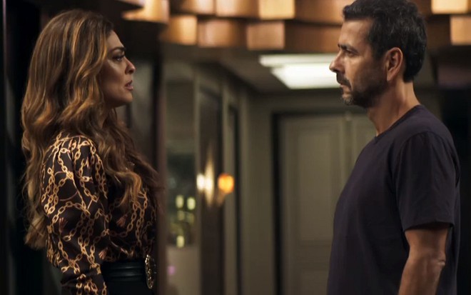 Maria da Paz (Juliana Paes) e Amadeu (Marcos Palmeira) tentarão promover a paz entre suas famílias - Reprodução/TV Globo