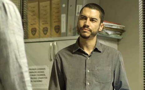 Camilo (Lee Taylor) em cena de A Dona do Pedaço, novela das nove da Globo