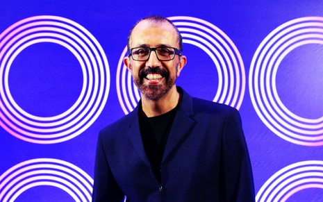 O autor Rui Vilhena no lançamento de Boogie Oogie, em 2014: único projeto solo na Globo - João Miguel Júnior/TV Globo