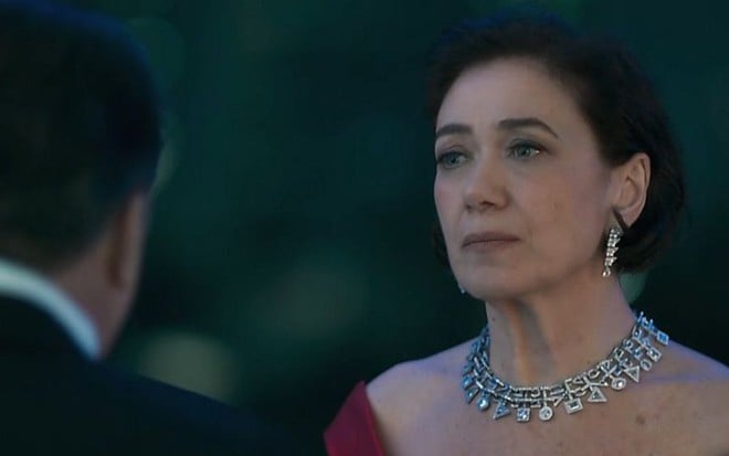 Lilia Cabral (Valentina) em cena de O Sétimo Guardião, novela das nove da Globo - Reprodução/TV Globo