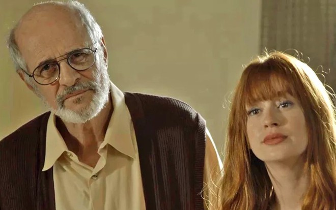 Segredo de Sóstenes (Marcos Caruso) será revelado em cena de O Sétimo Guardião - Reprodução/TV Globo