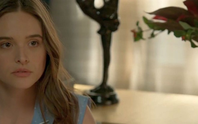 Marocas (Juliana Paiva) terá ideias roubadas nos próximos capítulos de O Tempo Não Para - Reprodução/TV Globo
