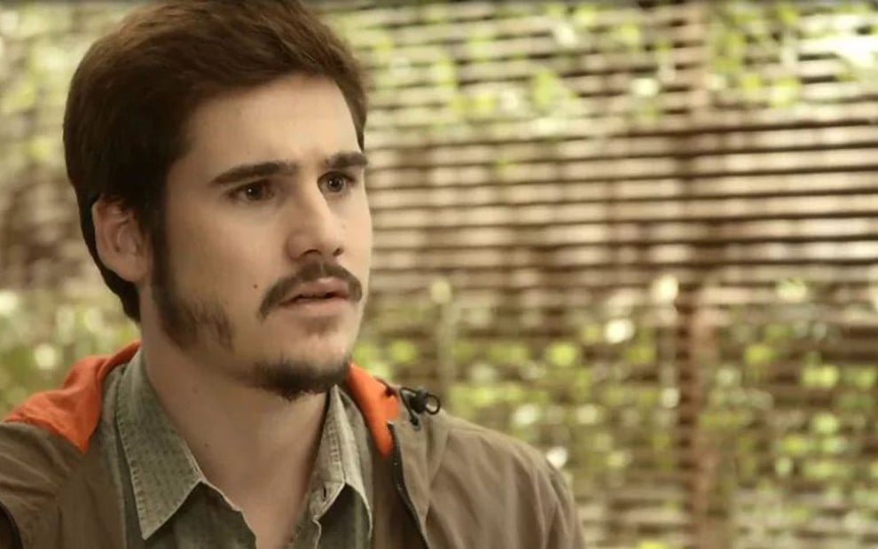 Samuca (Nicolas Prattes) vai se decepcionar com o pai em O Tempo Não Para - Reprodução/TV Globo