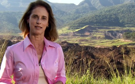 O Globo Rural de domingo (2) exibiu uma reportagem com a apresentadora Helen Martins em Brumadinho - REPRODUÇÃO/TV GLOBO