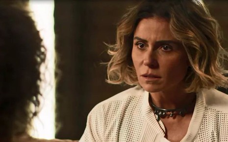 Luzia (Giovanna Antonelli) ficará em choque com as notícias sobre a família em Segundo Sol - Reprodução/TV Globo