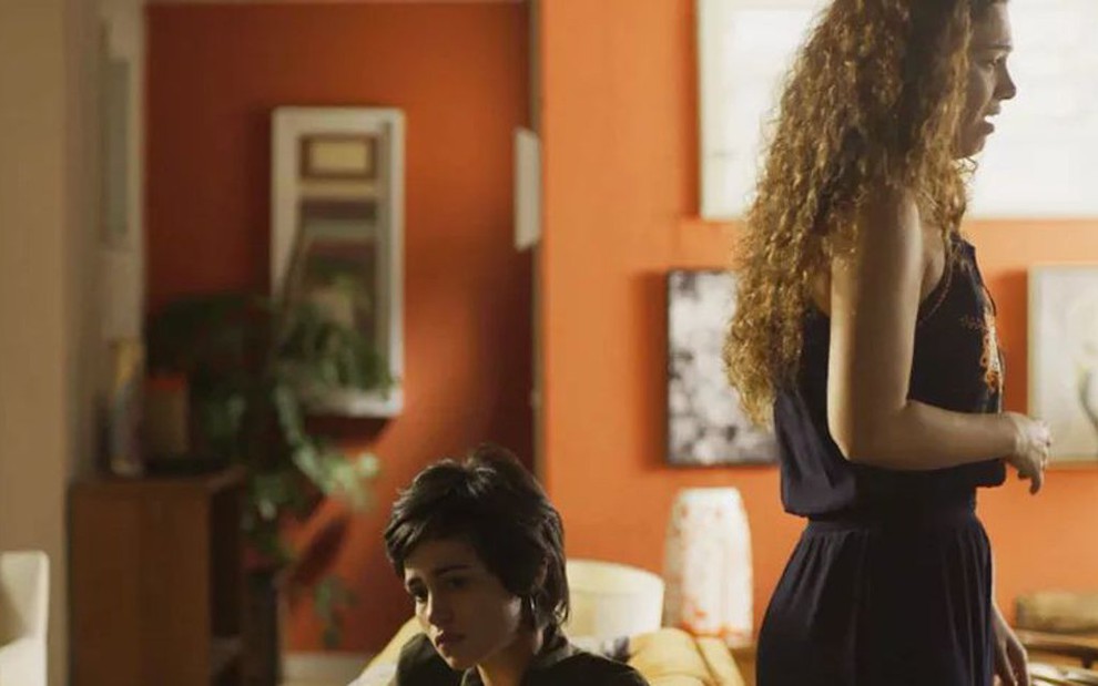 Maura (Nanda Costa) enfrentará a revolta de Selma (Carol Fazu) em cena de Segundo Sol - Reprodução/TV Globo