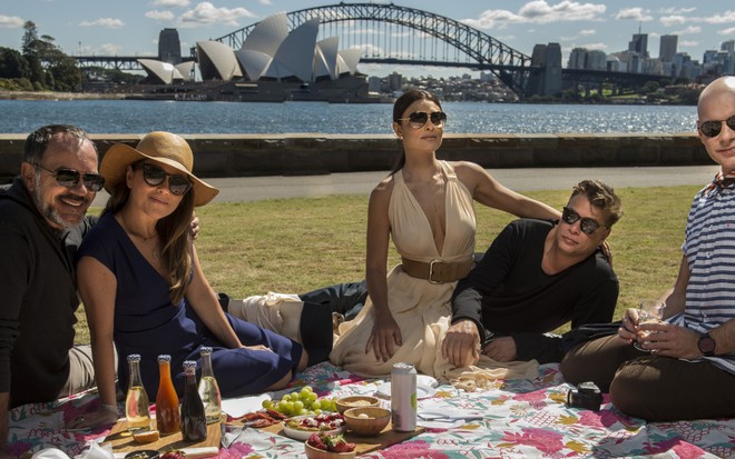 Humberto Martins, Vivianne Pasmanter, Juliana Paes, Fábio Assunção e Marat Descartes: Totalmente Demais na Austrália - Renato Rocha Miranda/TV Globo