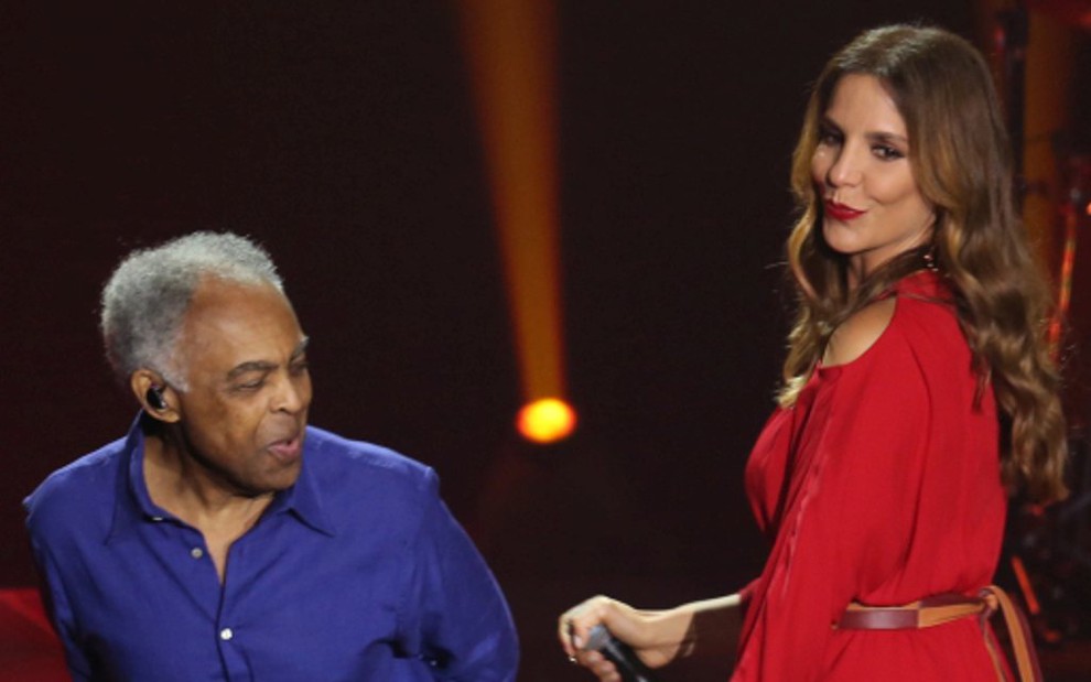 Gilberto Gil e Ivete Sangalo se apresentam no Globo de Ouro de tributo ao axé - João Franco/Canal Viva