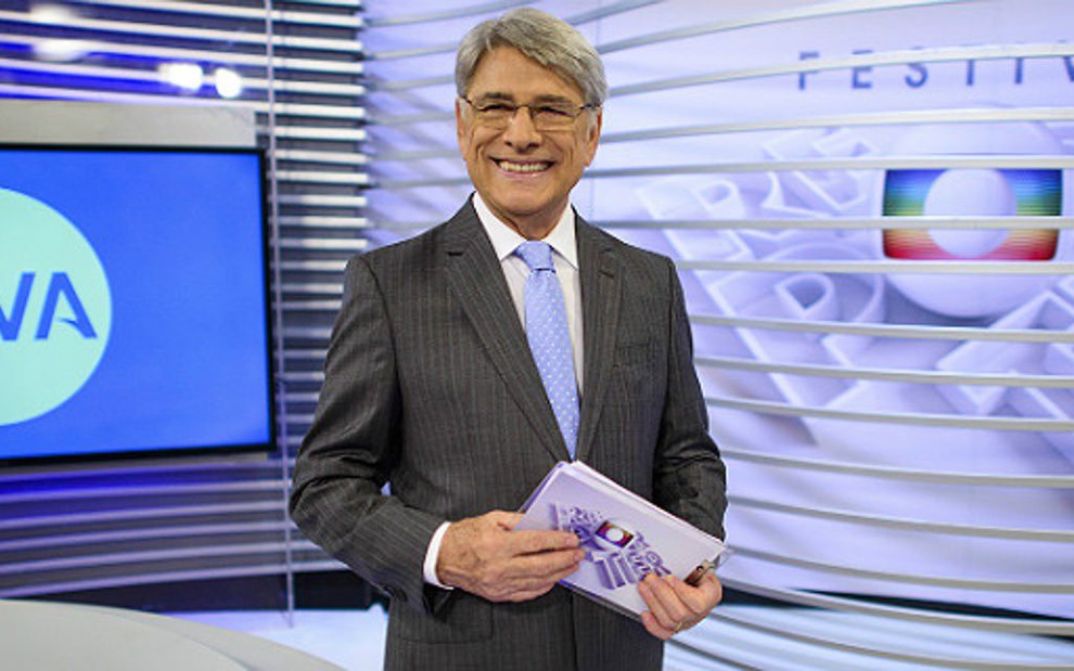 O jornalista Sérgio Chapelin, que gravou novas apresentações para o canal Viva - Divulgação/Viva