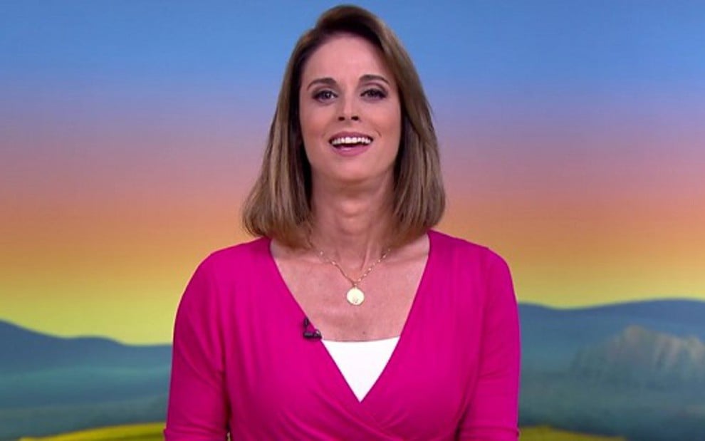 A apresentadora Helen Martins comandou a edição de ontem (1º) do Globo Rural - Reprodução/Globo