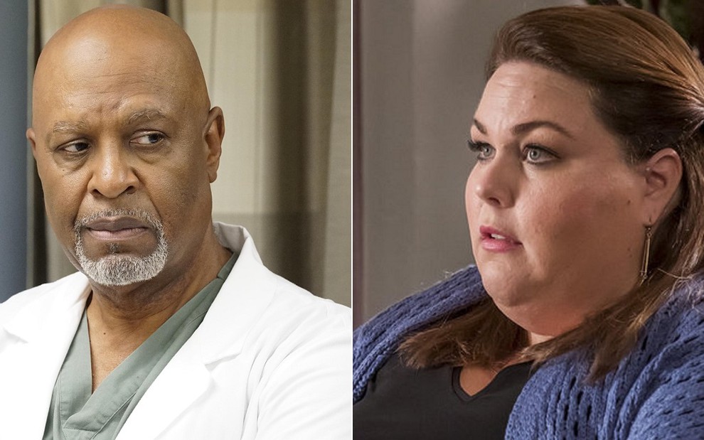 James Pickens Jr. em Grey's Anatomy e Chrissy Metz em This Is Us; qual série é a mais vista dos EUA?