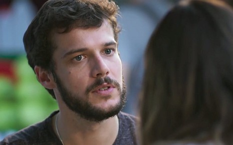 Jayme Matarazzo (Giovanni) em cena de Haja Coração, novela das sete da Globo - Reprodução/TV Globo