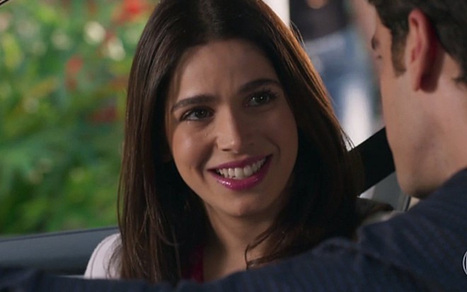 Sabrina Petraglia (Shirlei) em cena de Haja Coração, novela das sete da Globo - Reprodução/TV Globo