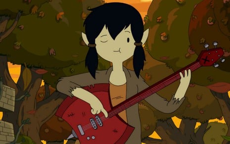 A personagem Marceline em episódio do especial Estaca Zero, derivado de Hora de Aventura - Divulgação/Cartoon Network