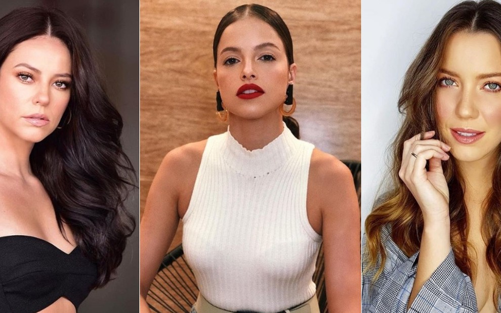 Paolla Oliveira, Agatha Moreira e Nathalia Dill: atrizes de A Dona do Pedaço postaram foto sem maquiagem - REPRODUÇÃO/INSTAGRAM