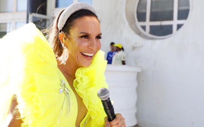 Ivete Sangalo em show realizado em Salvador