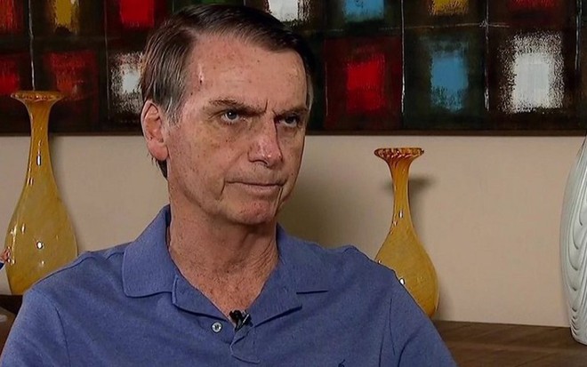 Primeira entrevista de Jair Bolsonaro (PSL) após alta hospitalar fez Jornal da Record crescer no Ibope - REPRODUÇÃO/RECORDTV