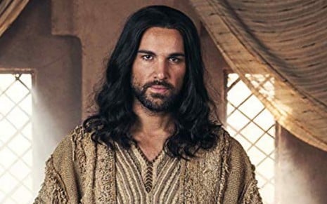 O ator argentino Juan Pablo Di Pace na pele de Jesus Cristo na minissérie A Bíblia Continua - Divulgação/NBC
