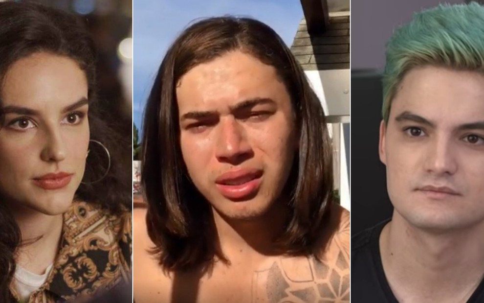 Youtubers de sucesso, Kéfera, Whindersson e Felipe Neto enfrentaram crises de identidade na web - REPRODUÇÃO/GLOBO/INSTAGRAM